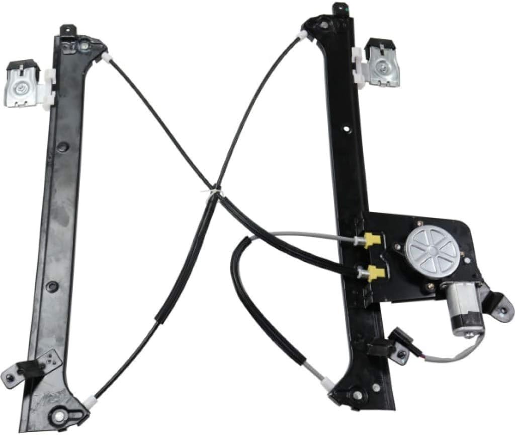 KarParts360 para Chevy Silverado 1500 Elevalunas 2004 2005 2006 lado del conductor trasero  Potencia  con motor  Incluye 2007 Classic  GM1550114