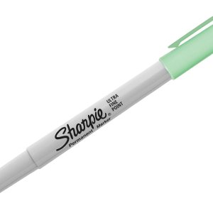 Sharpie Rotulador permanente de punta ultrafina Mint se vende en paquetes de 12 Sharpie Rotulador permanente de punta ultrafina Mint se vende en paquetes de 12