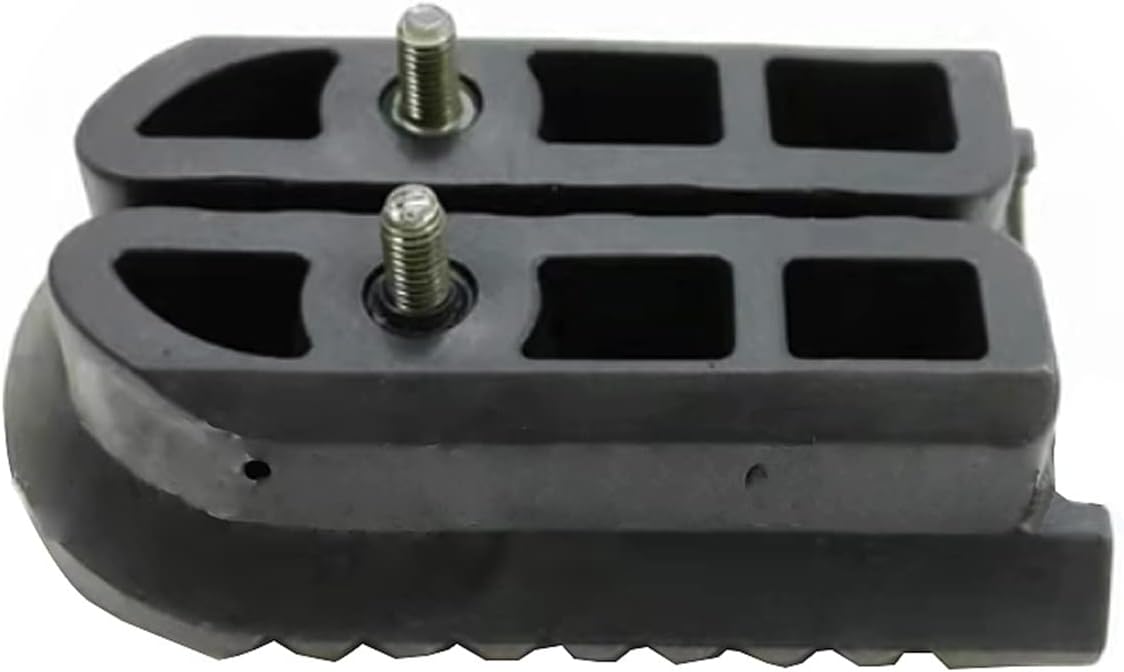 NaBeli Motorcycle Footrests Footpegs Front Left Right Compatible With Benelli TRK502 BJ500GS-A TRK 502 251 Foot Rests Pedals Footrest Rubber 1 Pair
