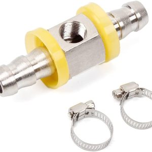 38 “Línea de combustible de presión de combustible con púas de bloqueo en T adaptador de montaje en T incluye abrazaderas 38 “Línea de combustible de presión de combustible con púas de bloqueo en T adaptador de montaje en T incluye abrazaderas