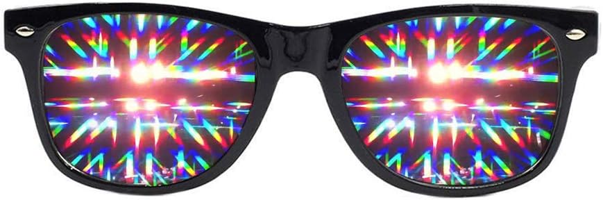 Gafas de sol difracción – Light Prisma difracción Rave EmazingLights