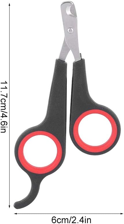 TSYFM Cortaúñas para pájaros, tijeras de uñas de acero inoxidable sólido, tijeras de uñas para pájaros, tijeras para mascotas, pájaros, animales