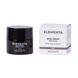 BIOEARTH Elementa, NUTRI Crema nutritiva con base facial con manteca de karité orgánica, para pieles secas, muy secas o maduras, hecha en Italia, BIOEARTH Elementa, NUTRI Crema nutritiva con base facial con manteca de karité orgánica, para pieles secas, muy secas o maduras, hecha en Italia,