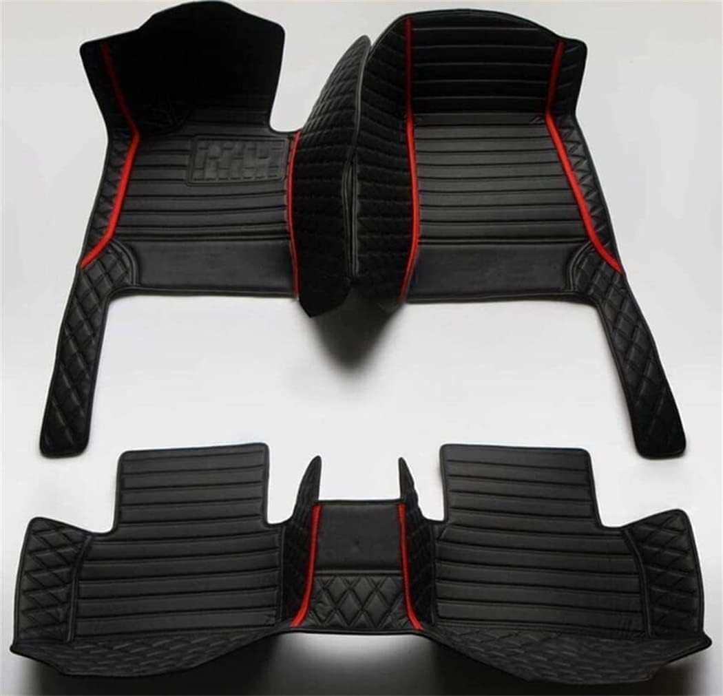 Alfombrillas personalizadas de cuero artificial para automóvil, impermeables, antideslizantes, adecuadas para automóviles, SUV, camiones. Protege el