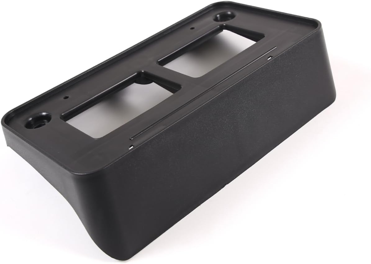Soporte para placa de parachoques delantero compatible con Toyota Tundra 2022 2023, marco de etiqueta ABS, adaptador de montaje para parachoques