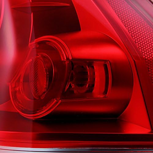 AKKON – Para Chevy Impala de repuesto de luces traseras rojas transparentes para conductorpasajero, par nuevo