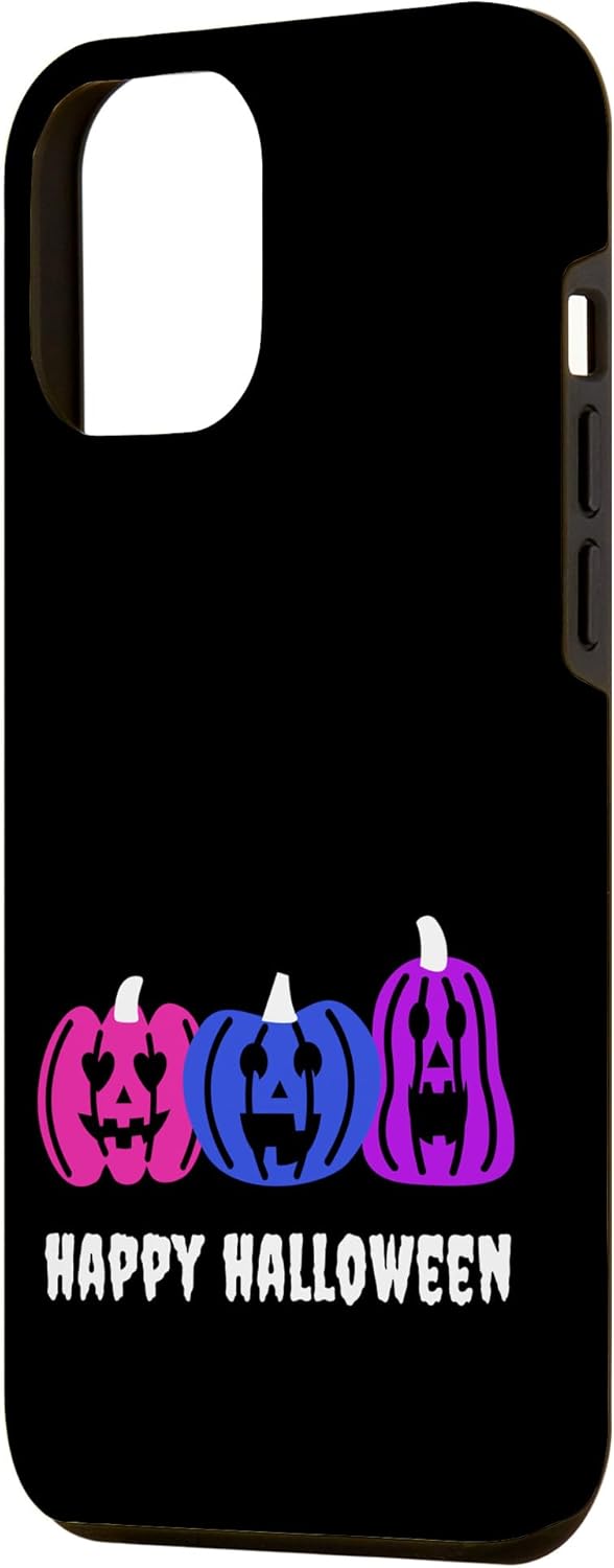 iPhone 13 Pro Max Happy Halloween Bisexual Pride Bi Pride LGBTQ LGBT Case
