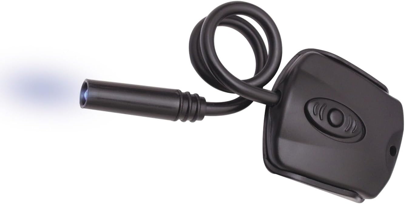 Truglo Hunter’s Lite – Luz de tarea multifuncional multifuncional con arco LED azul brillante y versátil, incluye clip extraíble para fijación