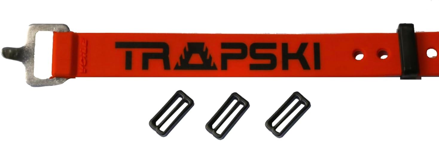 TRAPSKI Protectores de gasa con ajuste de fricción para correas de 34 pulgadas de ancho  No incluye correas  Multiuso para correas en esquís,