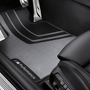 BMW M Performance F30 3 Series, tapetes para piso delanteros y traseros BMW M Performance F30 3 Series, tapetes para piso delanteros y traseros