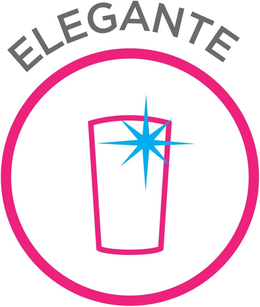 Libbey Cut Cocktails Nebula Vasos de 15 onzas, juego de 8