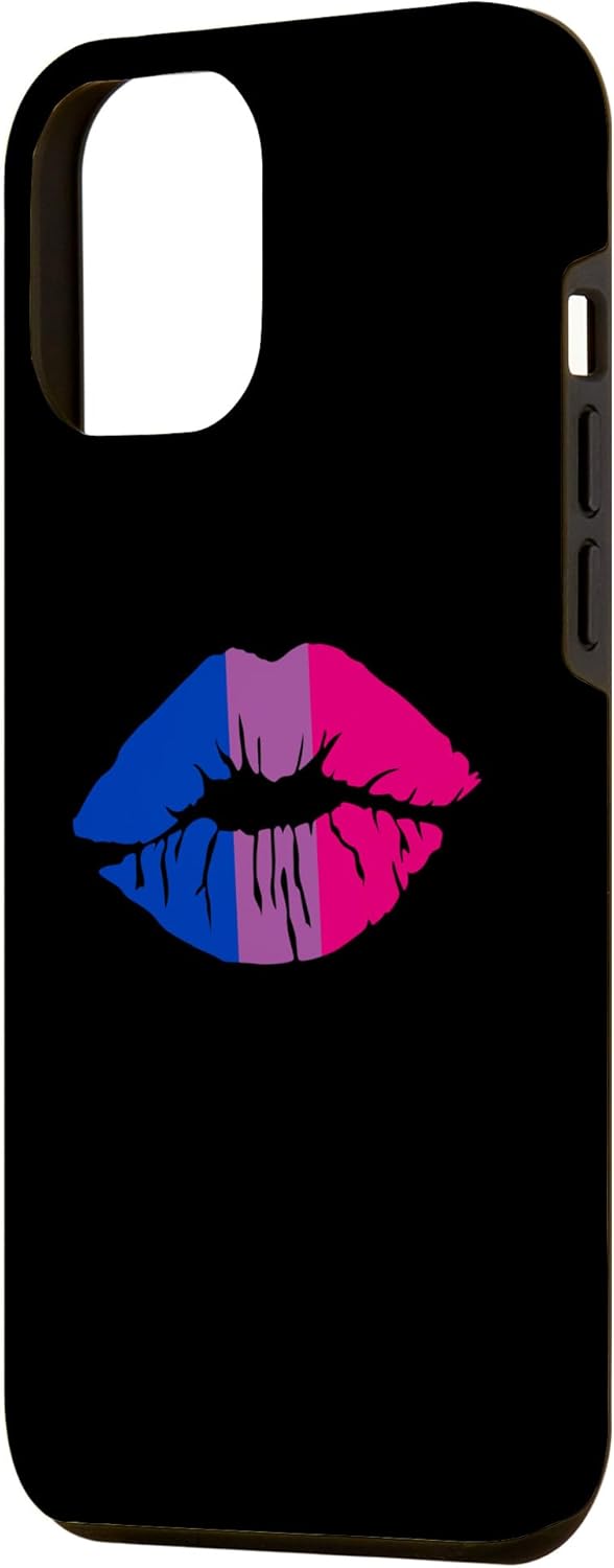 iPhone 12 Pro Max Bisexual Lips Kiss Bi Sexual Kiss Labios LGBTQ Bisexual Case
