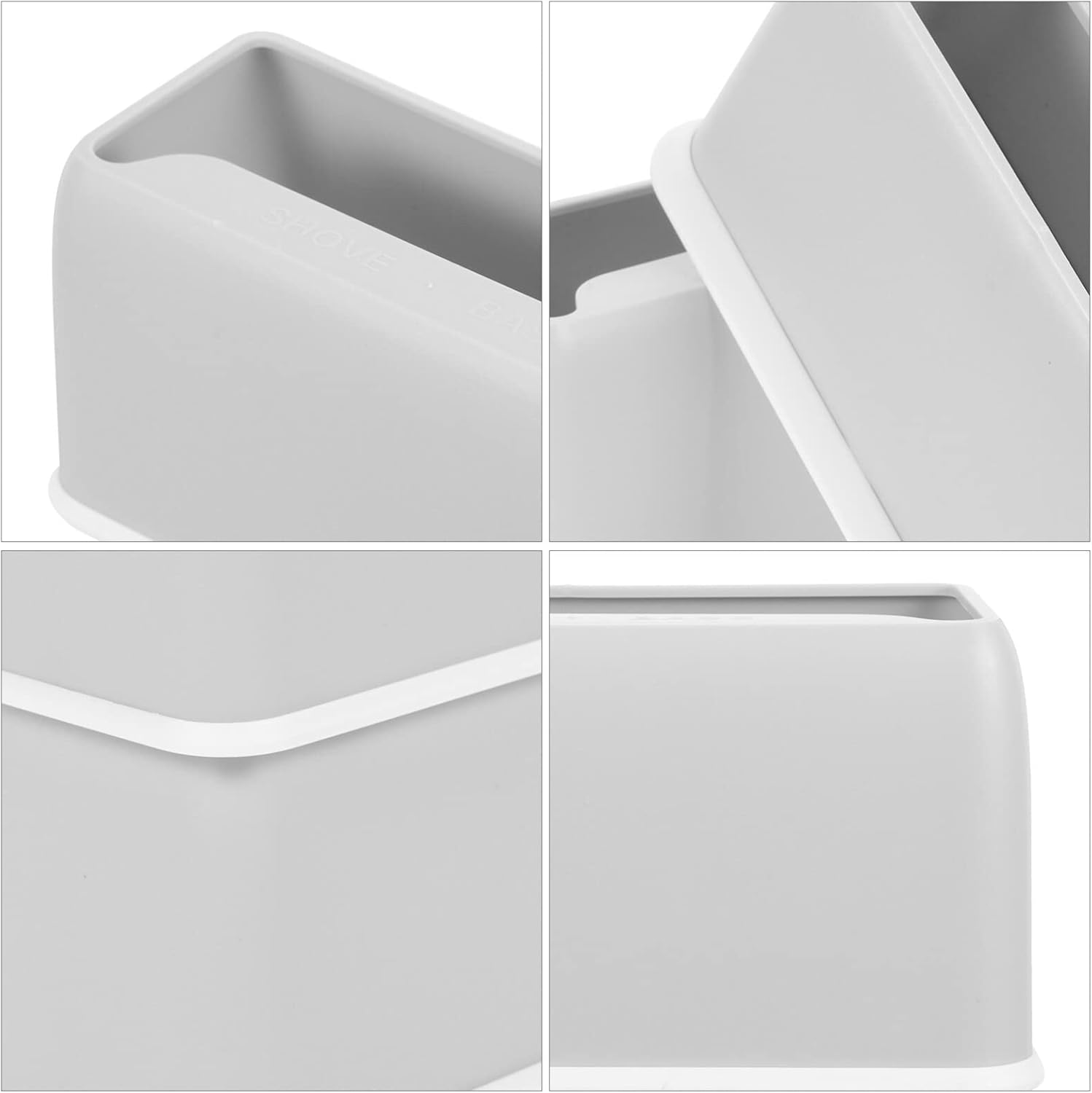 Alipis Caja de almacenamiento de pala de arena para gatos, caja de almacenamiento de pala de arena para mascotas, accesorios de caja de arena, 2