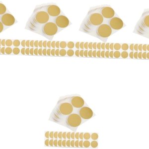 STOBOK 250 unidades de etiquetas redondas de 1 pulgada DIY Scratch Off Lottery Scratch Off Pegatinas de oro Etiquetas redondas de sellado Pegatinas STOBOK 250 unidades de etiquetas redondas de 1 pulgada DIY Scratch Off Lottery Scratch Off Pegatinas de oro Etiquetas redondas de sellado Pegatinas