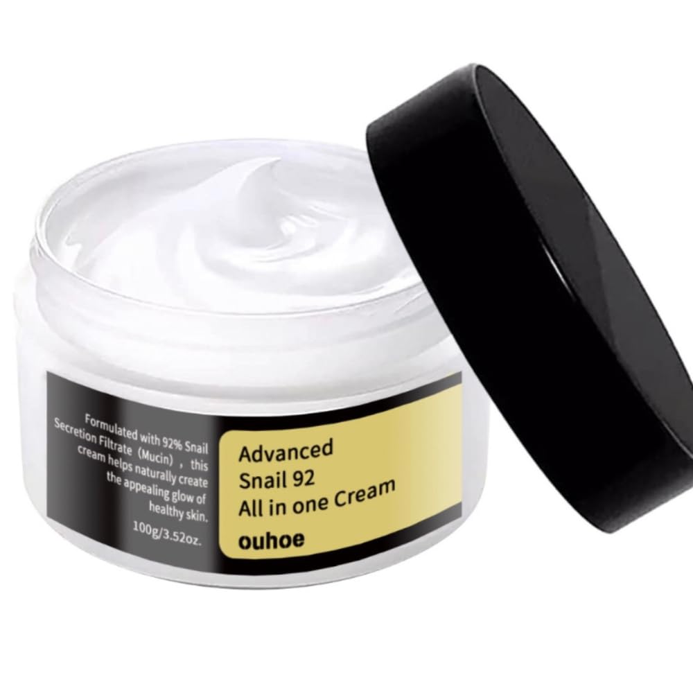 Caracol Mucin Cream Advanced 92% Caracol Mucin Coreano Cuidado de la Piel Hidratante Hidratante Antienvejecimiento Antiarrugas para una piel
