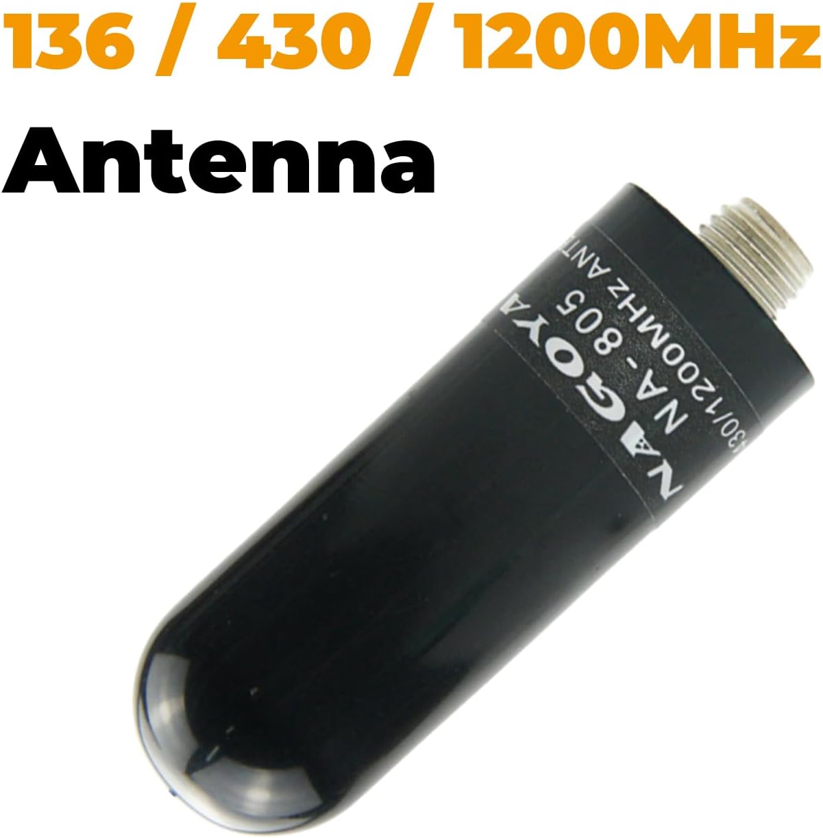 NA-805 Antena corta universal Walkie Talkie VHFUHF 1364301200MHz SMA-Hembra Antena de repuesto para radios PUXING Retevis Kenwood HYT (2 unidades)
