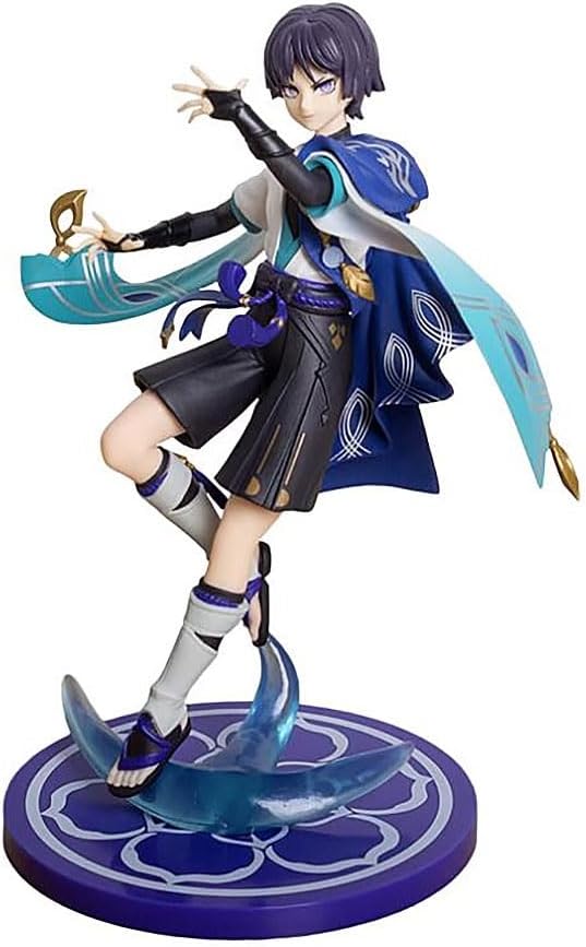 Toshihiko Genshin Impact Wanderer – Figura de acción coleccionable de PVC, materiales de protección del medio ambiente, adornos de decoración