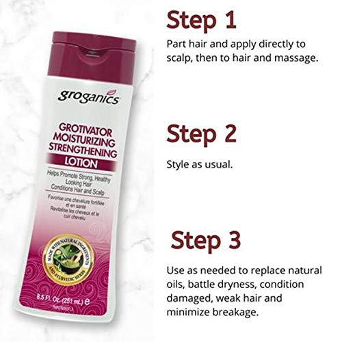 Grotivator Growth Loción Hidratante 8 oz