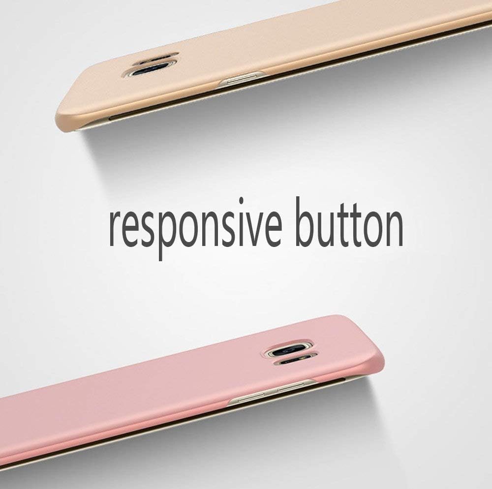 Funda para Samsung Galaxy S7 Edge protección delgada protege de golpes, arañazos, caídas, marcas plástico de policarbonato de alta calidad cubierta
