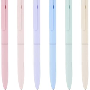 6 bolígrafos de gel, coloridos bolígrafos de gel elásticos, lindos bolígrafos de secado rápido, tinta suave para escritura diaria, escritura 6 bolígrafos de gel, coloridos bolígrafos de gel elásticos, lindos bolígrafos de secado rápido, tinta suave para escritura diaria, escritura