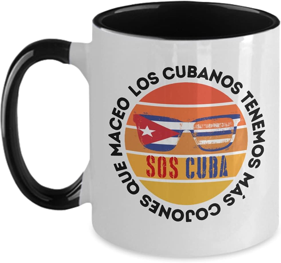 Cojones Cubanos – Soy Cuba – Cafecito de Cuba taza de cafe