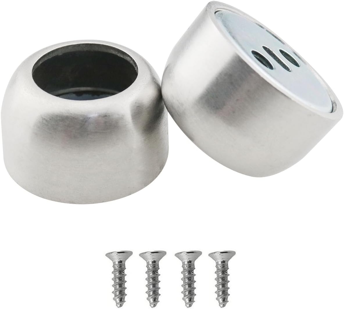 HJGarden Soporte de barra de armario de 2 piezas para soportes de barra de armario
