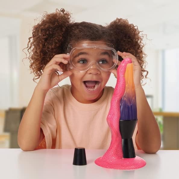 Schylling LAVA Labs – Kit de ciencia de ruptura de color – Experiencias STEM prácticas – Explora el color en una base de lámpara LAVA – A partir de