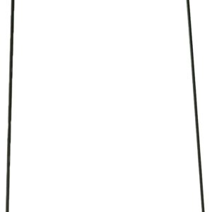 Bosmere Soporte de borde semicircular de 12 pulgadas con patas de 24 pulgadas, paquete de 3 Bosmere Soporte de borde semicircular de 12 pulgadas con patas de 24 pulgadas, paquete de 3