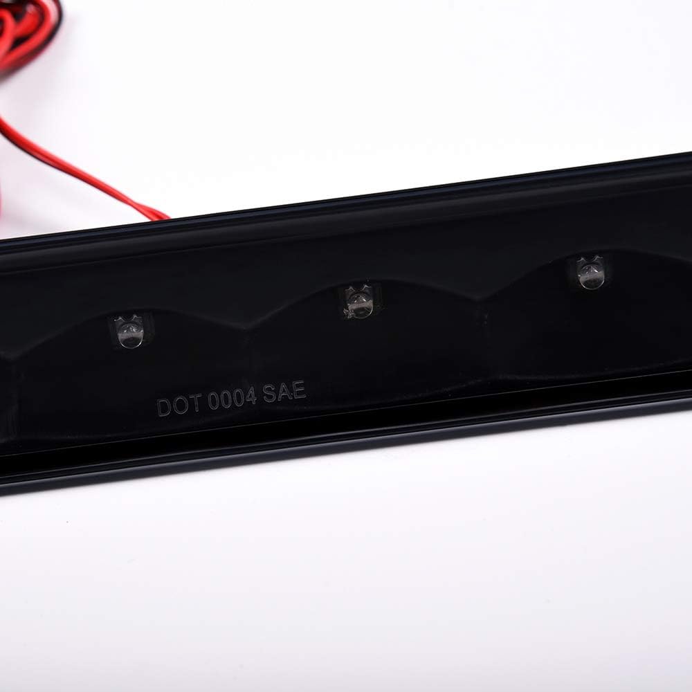 PIT66 3 luz LED de freno, compatible con tapa de camión, Leer Are Century LED empotrada tercera tercera luz de freno lámpara de parada de montaje