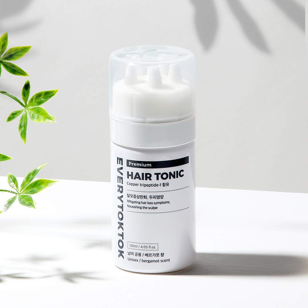 EveryTokTok Tónico capilar antipérdida de cabello premium – Suero líquido para el crecimiento del cabello fortalece la raíz del cabello, mitiga los