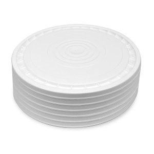 Tapa reutilizable fácil de despegar para cubos de 3.5, 5, 6 y 7 galones, plástico HPDE de premimum, sin BPA, fabricado en Estados Unidos, color Tapa reutilizable fácil de despegar para cubos de 3.5, 5, 6 y 7 galones, plástico HPDE de premimum, sin BPA, fabricado en Estados Unidos, color