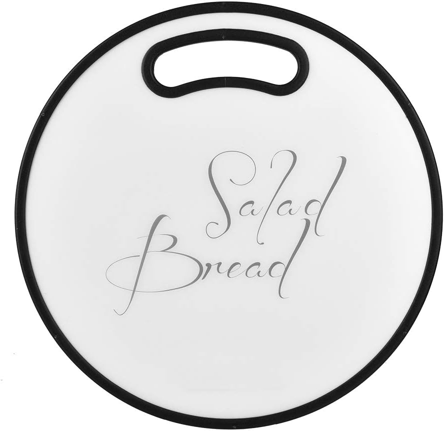 Tabla de cortar redonda de plástico para cortar bloque herramienta de cocina para el restaurante de cocina casera