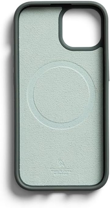 Bellroy Funda de cuero para iPhone 15 – Everglade
