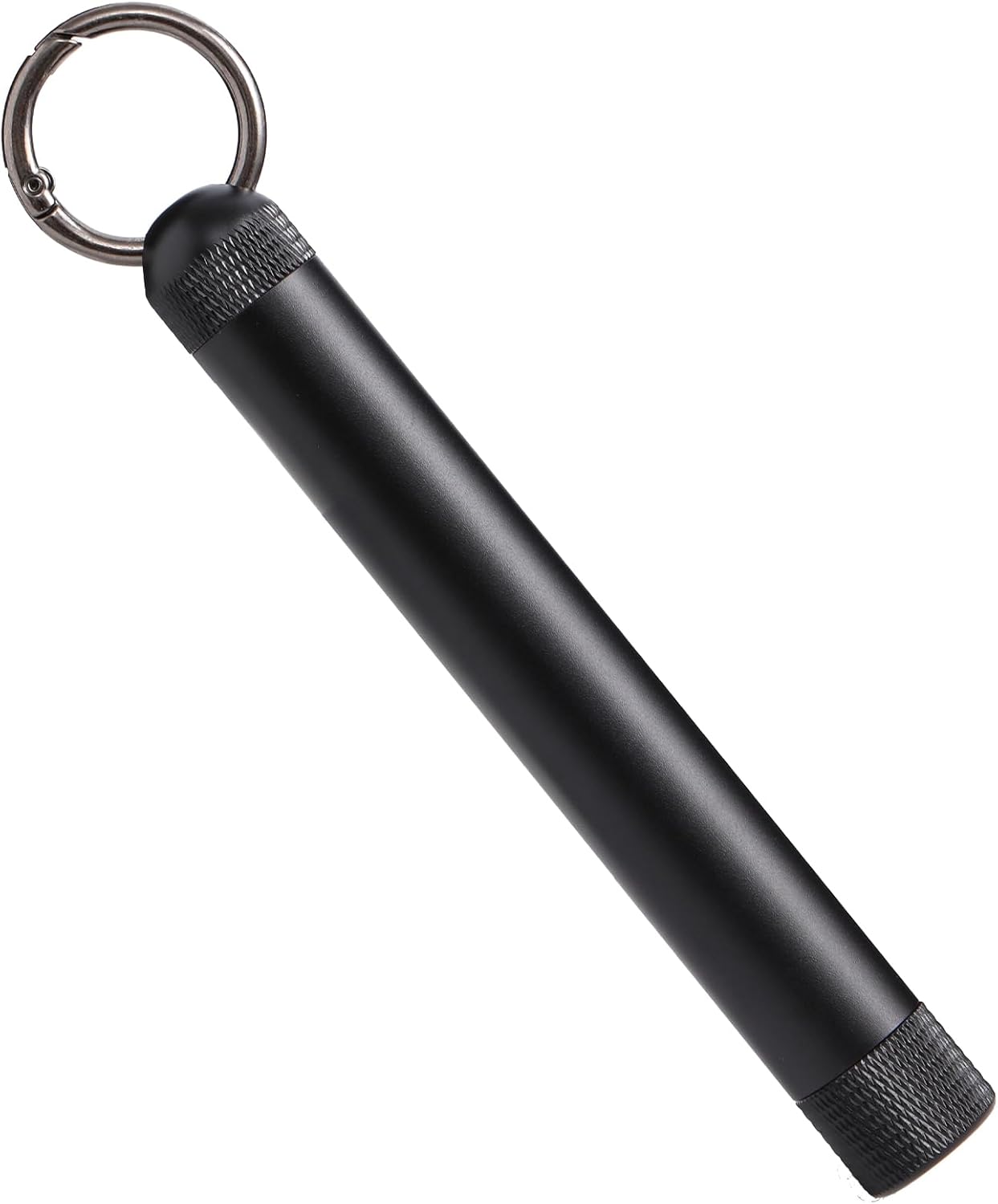 Contenedor hermético – Contenedor de tubo de botella de almacenamiento de metal – Funda impermeable – Tubo de almacenamiento de llavero – Contenedor