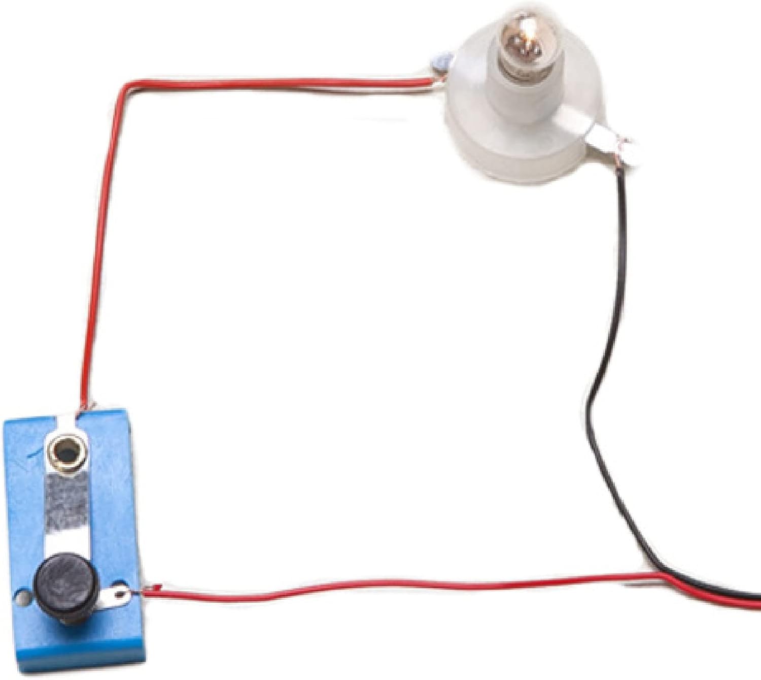 Kit de experimento de circuito eléctrico, kit de luces de bombilla pequeña, kit básico de ciencia física, kit educativo STEM