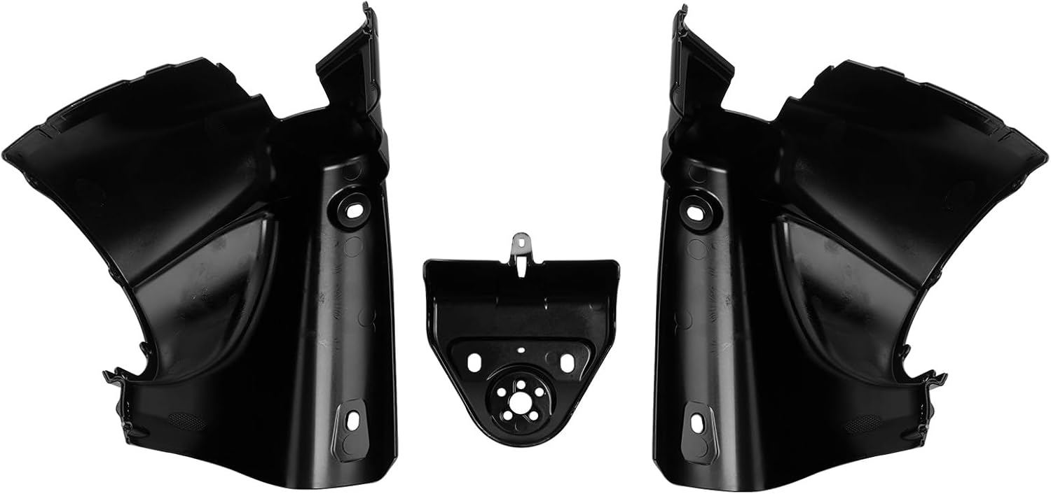 TCT-MOTORPARTS Cubierta de góndola para faros delanteros color negro brillante de 7 pulgadas para Harley Road King FLHR 2014-2023