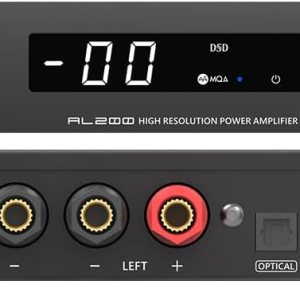 SMSL AL200, amplificador de alta fidelidad, chip amplificador estéreo MA5332MS Clase D, potencia de salida de 165W, salida de amplificador de oído SMSL AL200, amplificador de alta fidelidad, chip amplificador estéreo MA5332MS Clase D, potencia de salida de 165W, salida de amplificador de oído