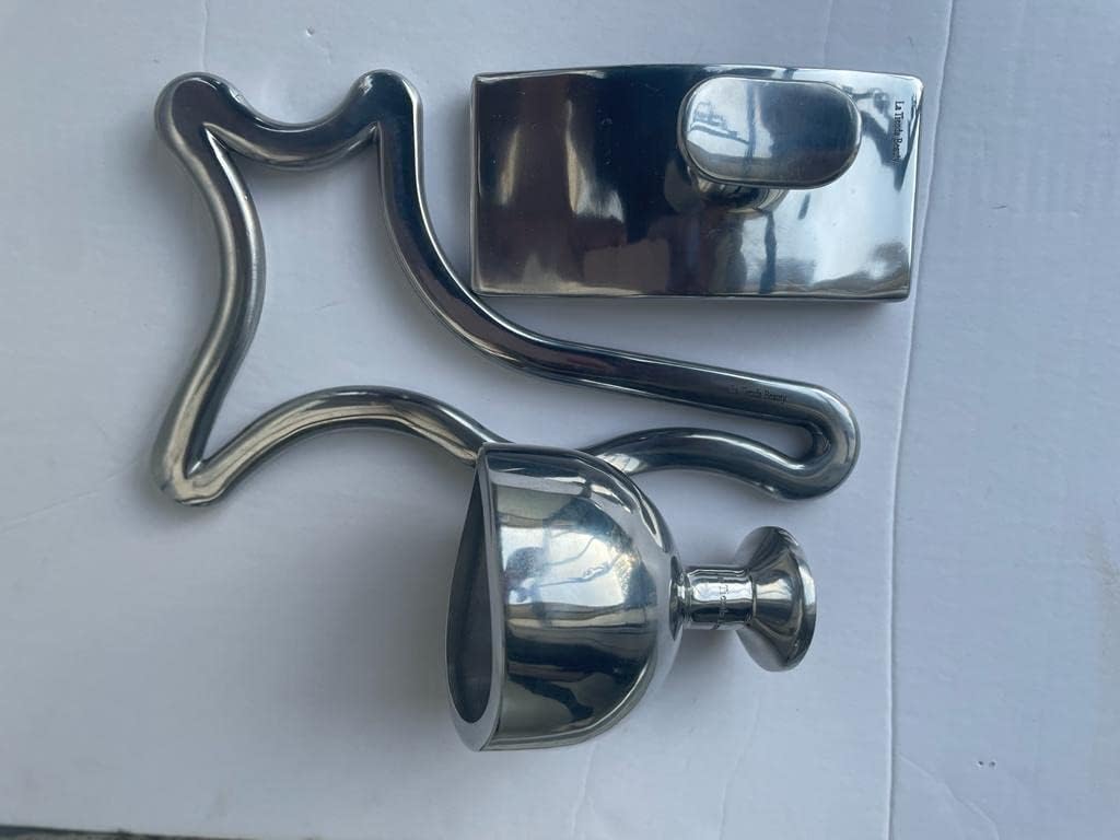 Wood TherapyMaderoterapia Colombiana Herramientas de terapia de metal para escultura corporal de hielo kit de masaje plateado - Imagen 7