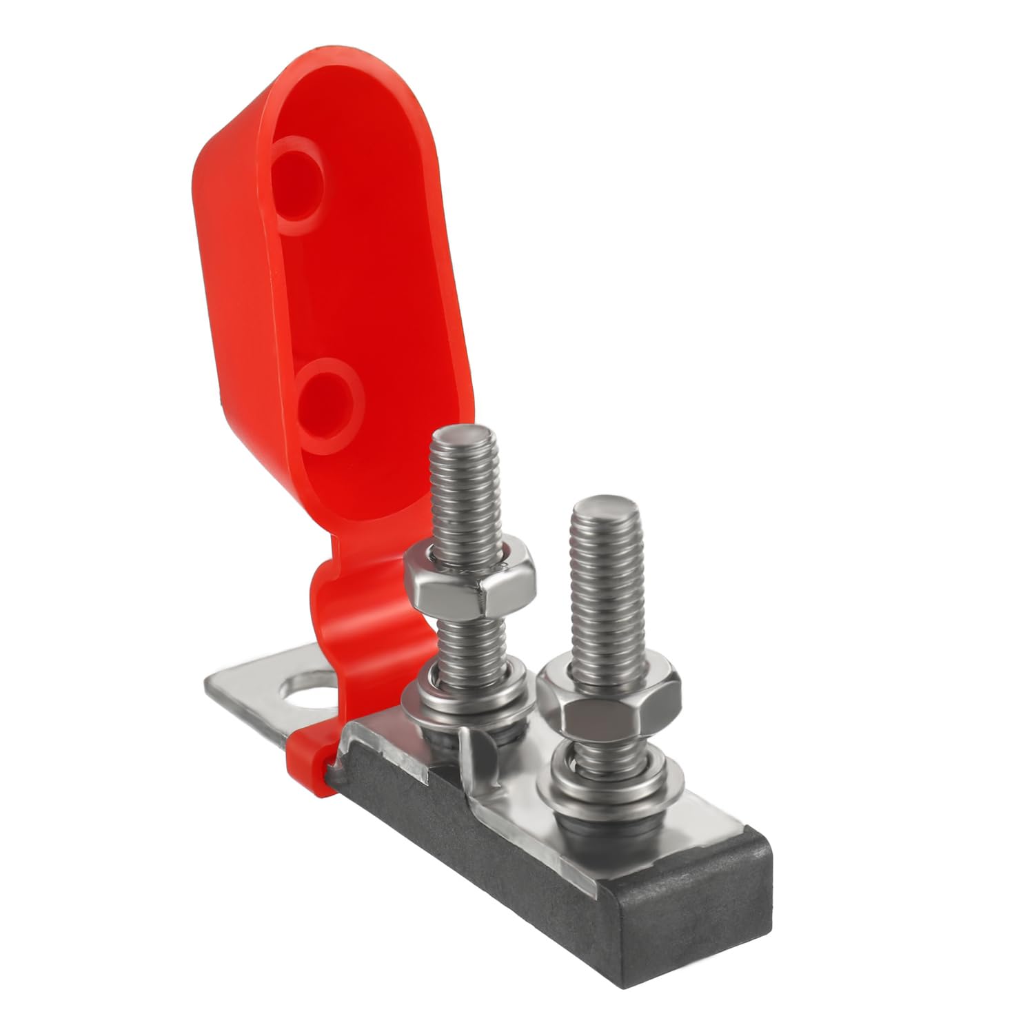 BOJACK Bloque de fusibles de terminal dual 30-300 AMP Fusible de batería con clasificación marina MRBF portafusibles (fusible doble)