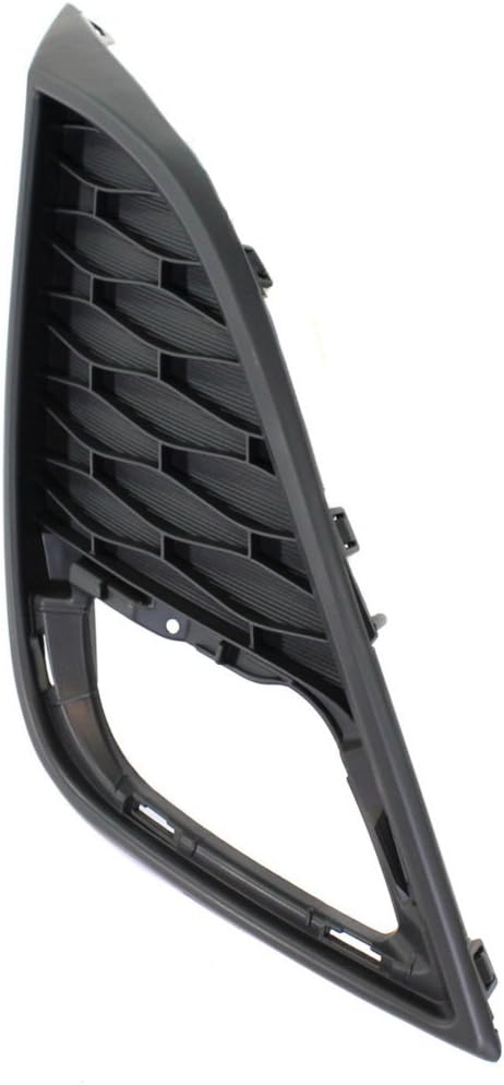 Evan-Fischer – Moldura antiniebla compatible con Mazda 3 10-11 Molding 2.0L2.5L Eng. lado derecho
