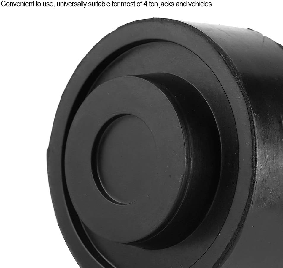 Fydun – Almohadilla de goma, universal de 4 toneladas con forma de cilindro de automóvil, soporte de goma para gato, almohadillas adaptadoras,