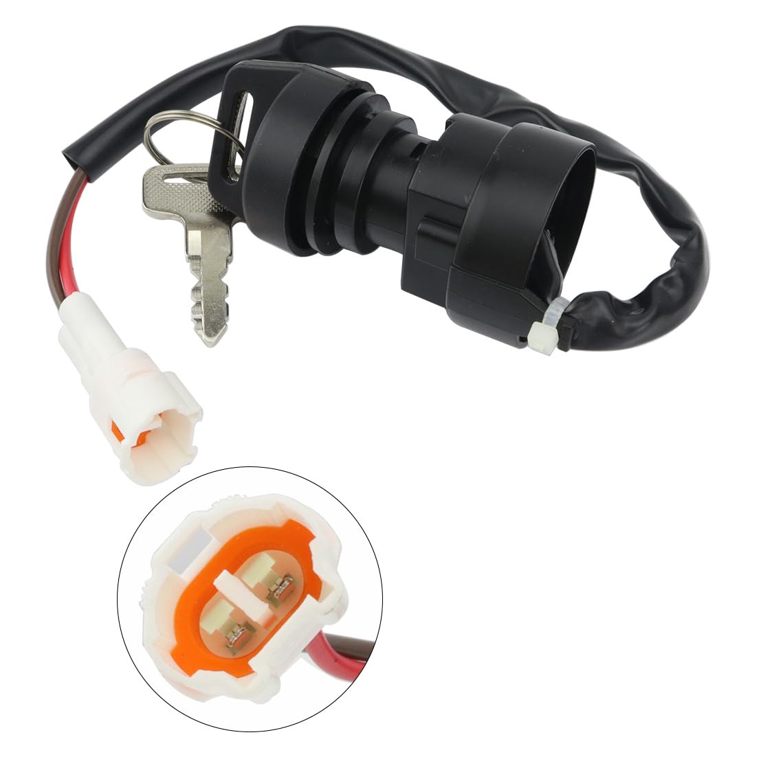 Motor de arranque con relé e interruptor de encendido para Yamaha Raptor 250 YFM25R 2008-2013, Raptor 250 YFM25R SE 2008-2011, Raptor 250 YFM25R SE