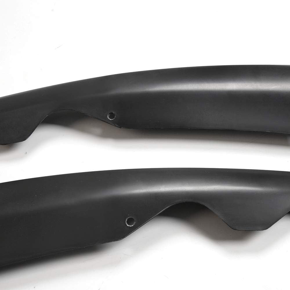 PIT66 Deflector de aire para represa, compatible con Ford Fusion 13-16 4 puertas parachoques delantero inferior panel de cenefa lateral derecho e