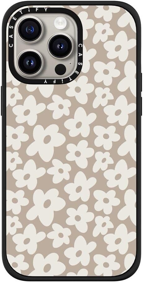 CASETiFY Impact – Funda para iPhone 15 Pro Max 4 veces probada contra caídas de grado militar, protección contra caídas de 8.2 pies – Estampado de