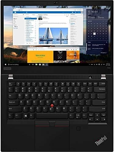 Lenovo ThinkPad T490 Laptop de negocios FHD de 14 pulgadas, Intel Core i7 (8 generación) i7-8665U Quad-core 1.90 GHz 16GB RAM 256GB SSD, lector de