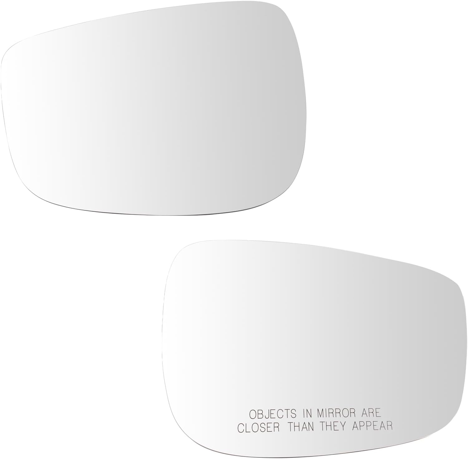 TRQ Juego de cristales de espejo compatible con Mazda CX-3 2015-2016 CX-5 2016-2016