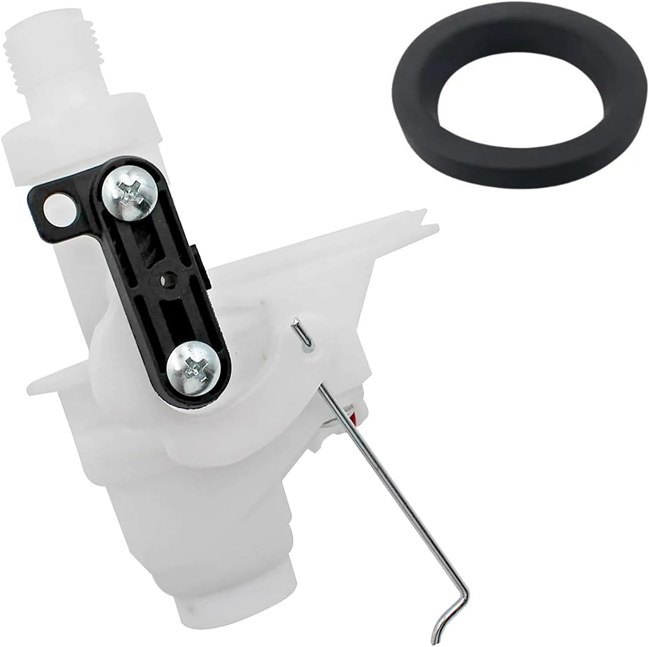 1 pieza de repuesto de válvula de agua de inodoro para RV, sellado mejorado y accesorios a prueba de fugas, kit de válvula de agua de inodoro 31705,