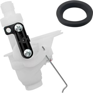 1 pieza de repuesto de válvula de agua de inodoro para RV, sellado mejorado y accesorios a prueba de fugas, kit de válvula de agua de inodoro 31705, 1 pieza de repuesto de válvula de agua de inodoro para RV, sellado mejorado y accesorios a prueba de fugas, kit de válvula de agua de inodoro 31705,