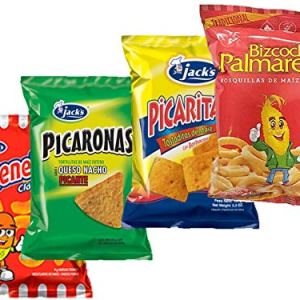 Surtido Picaritas, Picaronas, Meneitos, Bizcocho Palmareno Paquete de 4 Surtido Snack de Costa Rica Surtido Picaritas, Picaronas, Meneitos, Bizcocho Palmareno Paquete de 4 Surtido Snack de Costa Rica