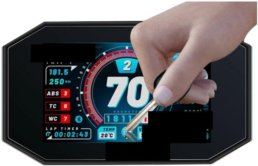 Protector de pantalla de salpicadero para Ka&wasaki Ver&sys 1000SEH2 SX SE2018-2021 Protector de pantalla de protección contra arañazos de
